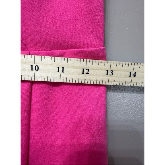 NWOT Hello Molly Down For Wine Barbiecore Pink Scoop Back Mini Cocktail Dress 8 - Picture 9 of 11